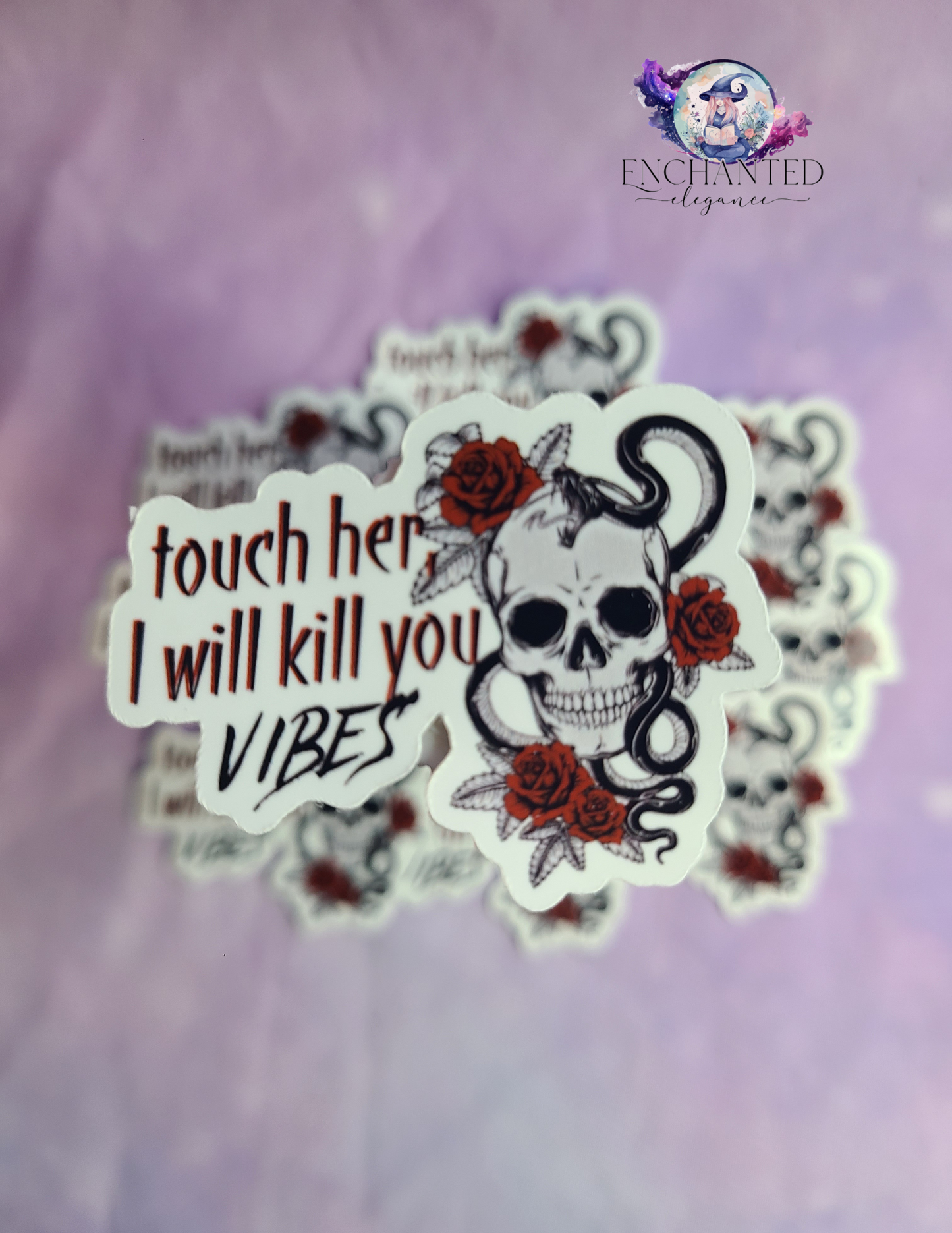 Crimson Kisses & Dark Desires Sticker Pack