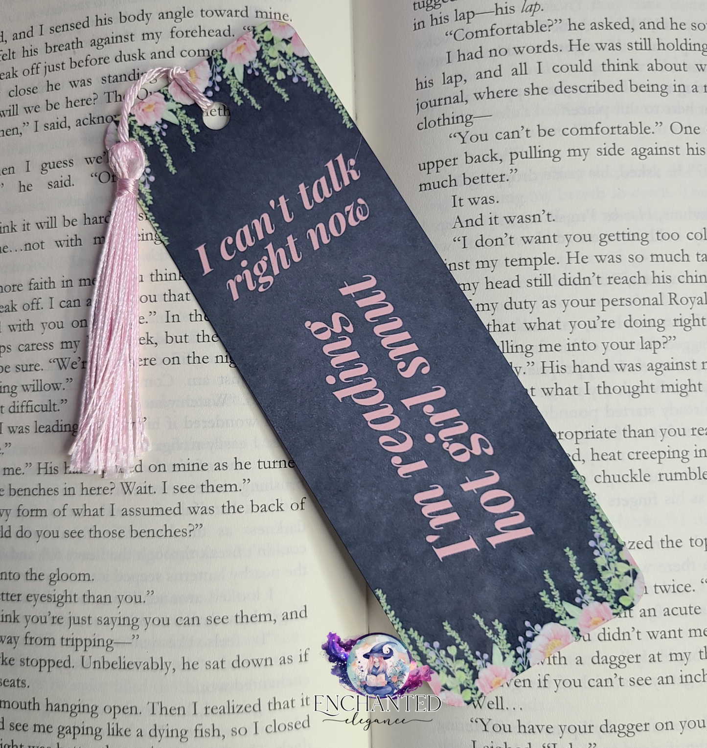 I Can't Talk Right Now Bookmark