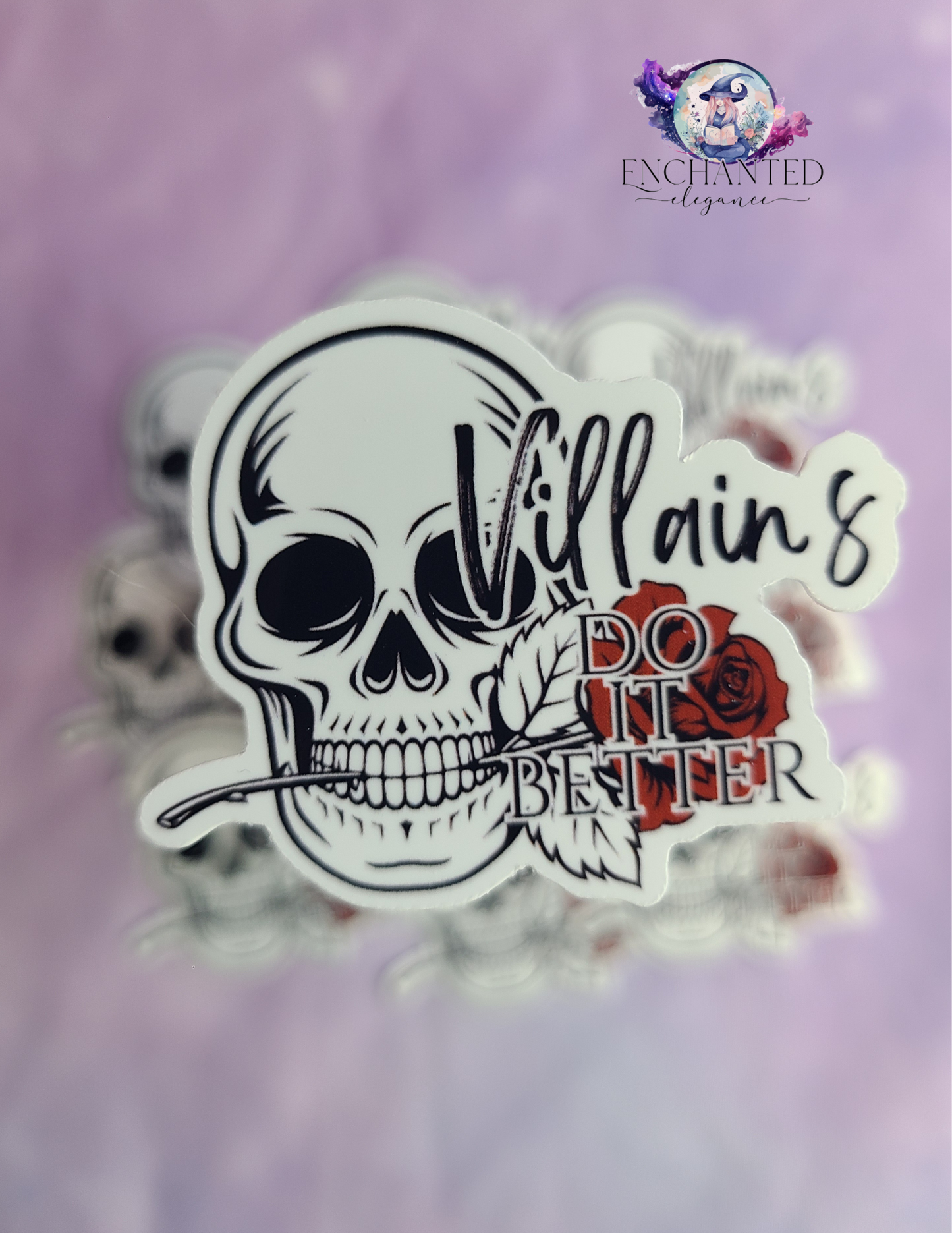 Villain's Do it Better Sticker