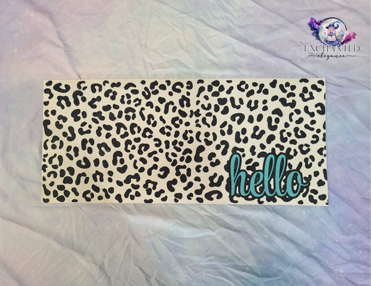Hello Interchangeable Doormat (Insert Only)