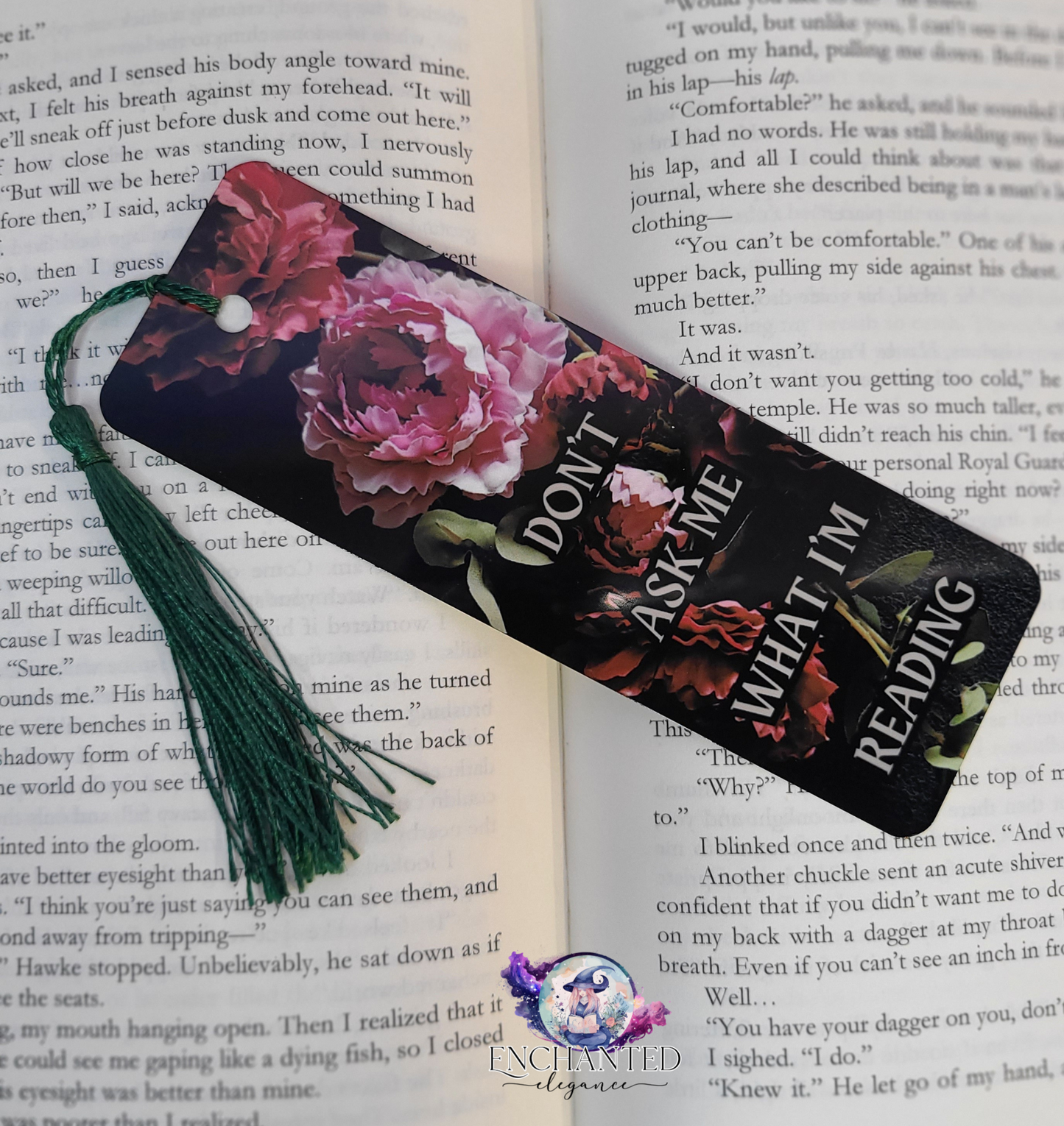 Don't Ask Me What I'm Reading Bookmark