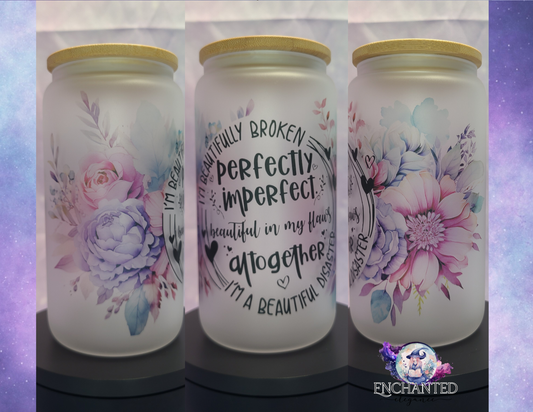 Perfectly Imperfect Glass Tumbler
