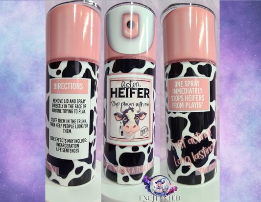 Heifer Spray Tumbler