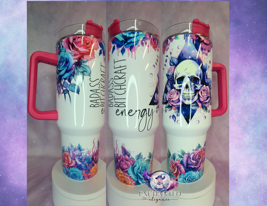 Badass Bitchcraft Tumbler