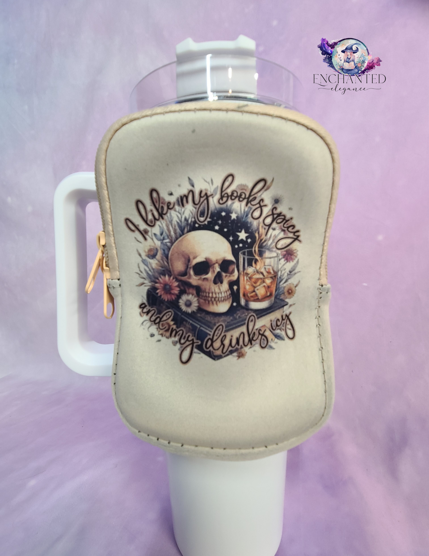 I Like My Books Spicy Tumbler Pouch